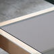 Set of 23-carat gold-plated coffee tables by Belgo Chrome 1960