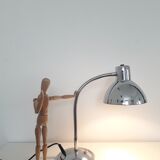 Adjustable desk / workshop lamp - Chrome metal - 1950
