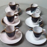 Cups and saucers