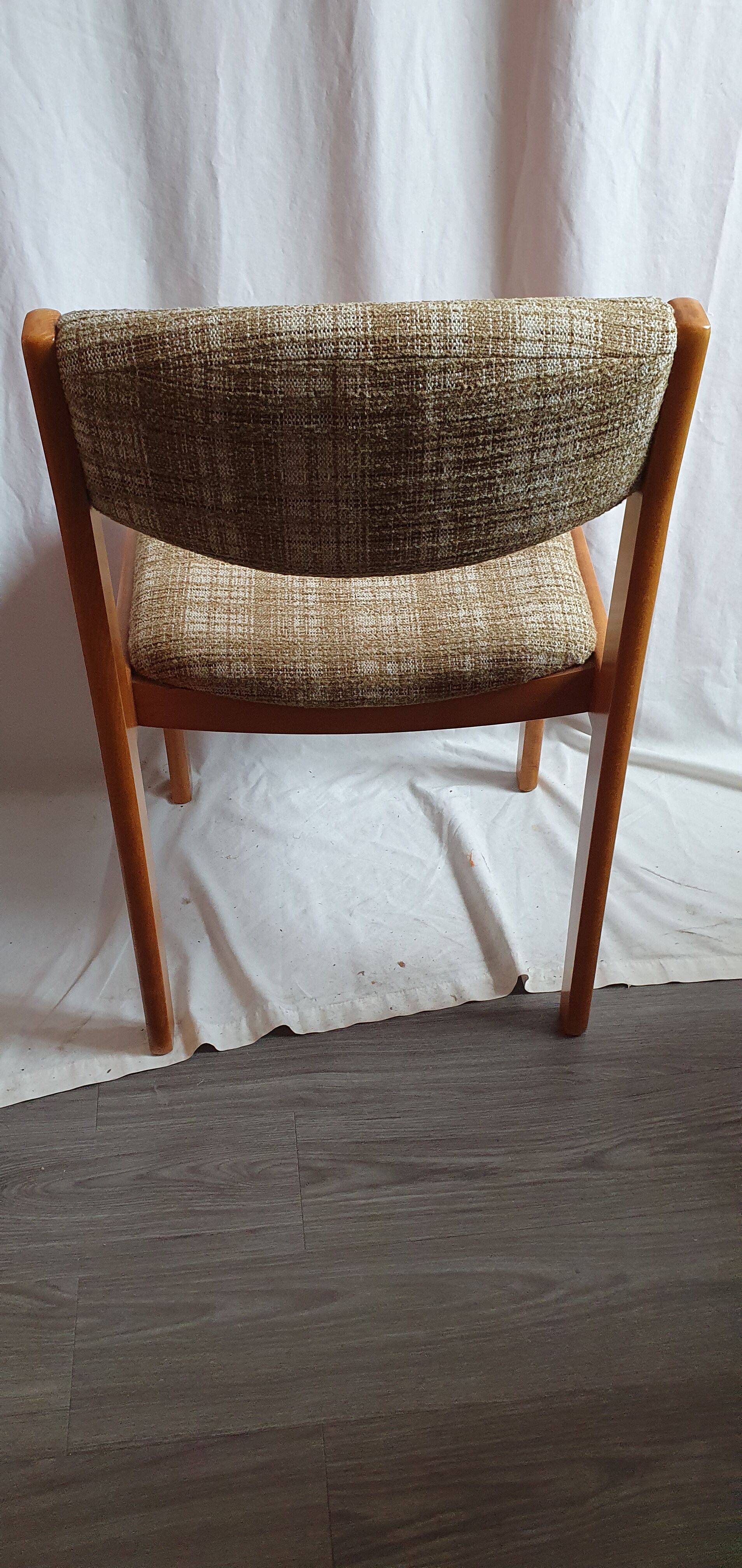 4 chaises scandinave de 1960