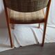 4 chaises scandinave de 1960