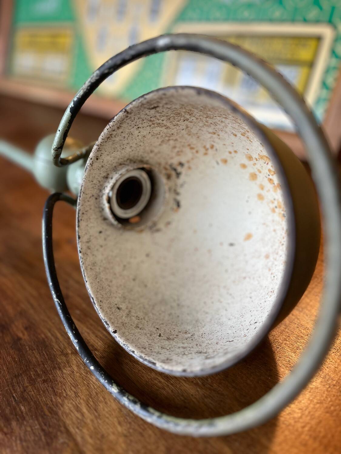 Old Jieldé lamp with 2 arms