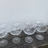12 coupes en verre