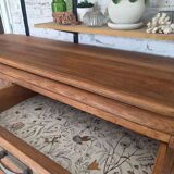 Antique Art Deco buffet in solid oak