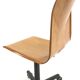 Woodmark vintage galvanitas Pagholz adjustable rotary work chair