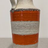 XL ceramic vase by Carstens West Germany, 1950s-1960s