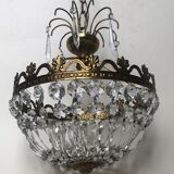 Crystal tassel chandelier