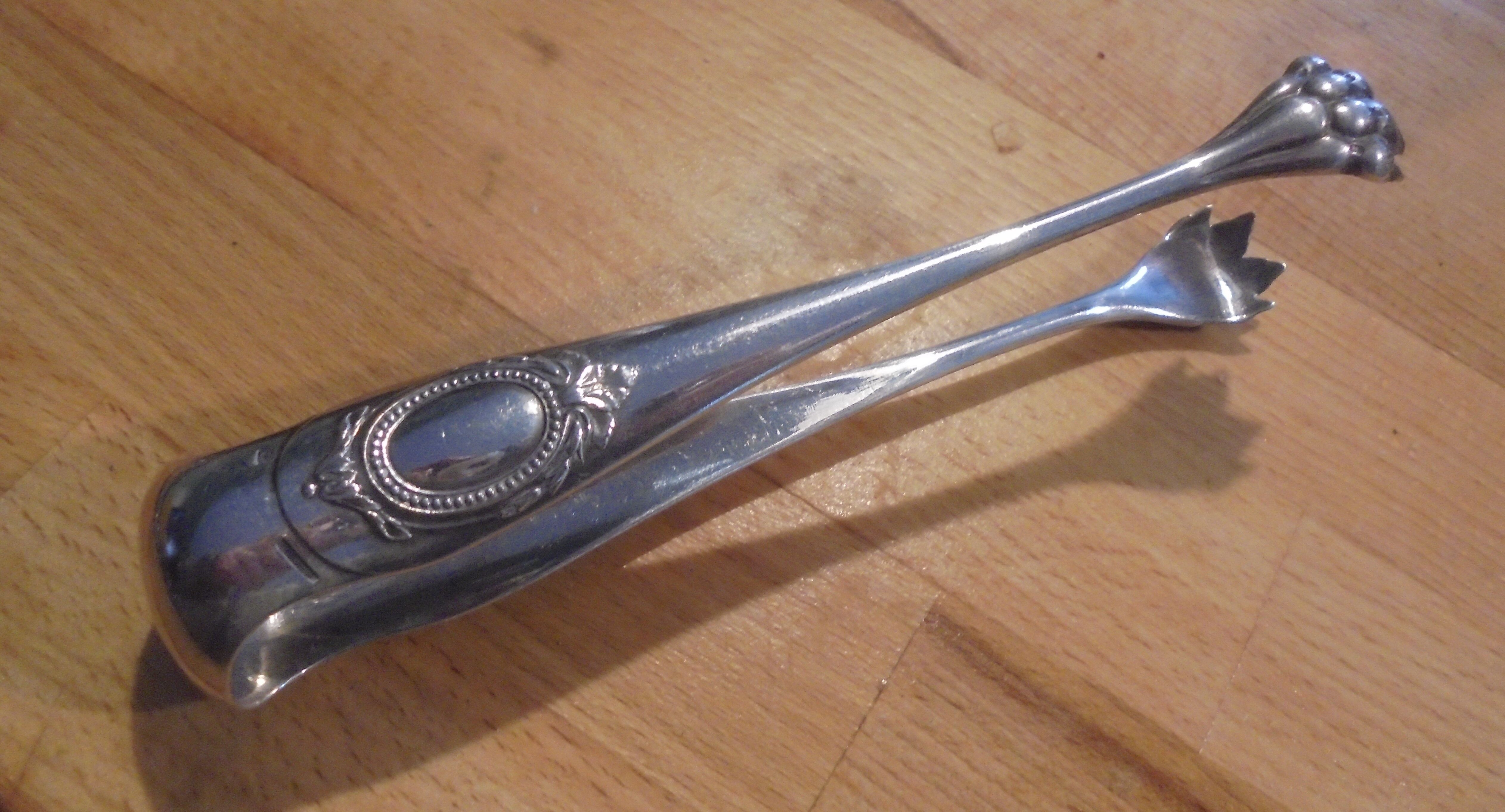 Christofle sugar tongs