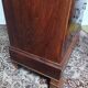 Louis Philippe secretary in oak and walnut burl.