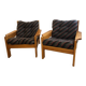 Pair of Scandinavian armchairs, 1970