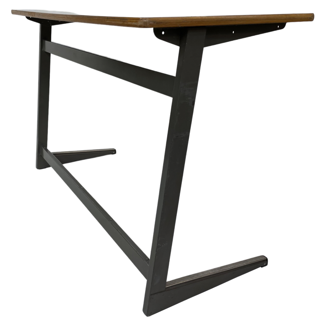 Desk 1960 industrial minimalist from the Netherlands Marko