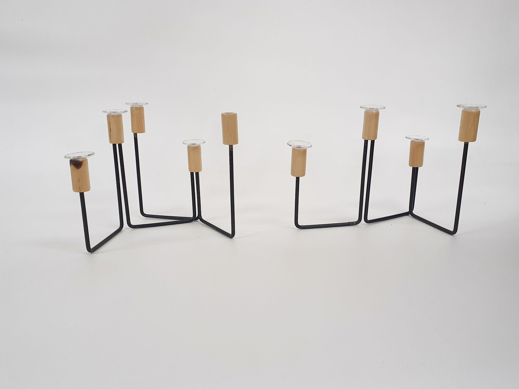 Adjustable candle holder by Vefa, The Netherlands 1950's