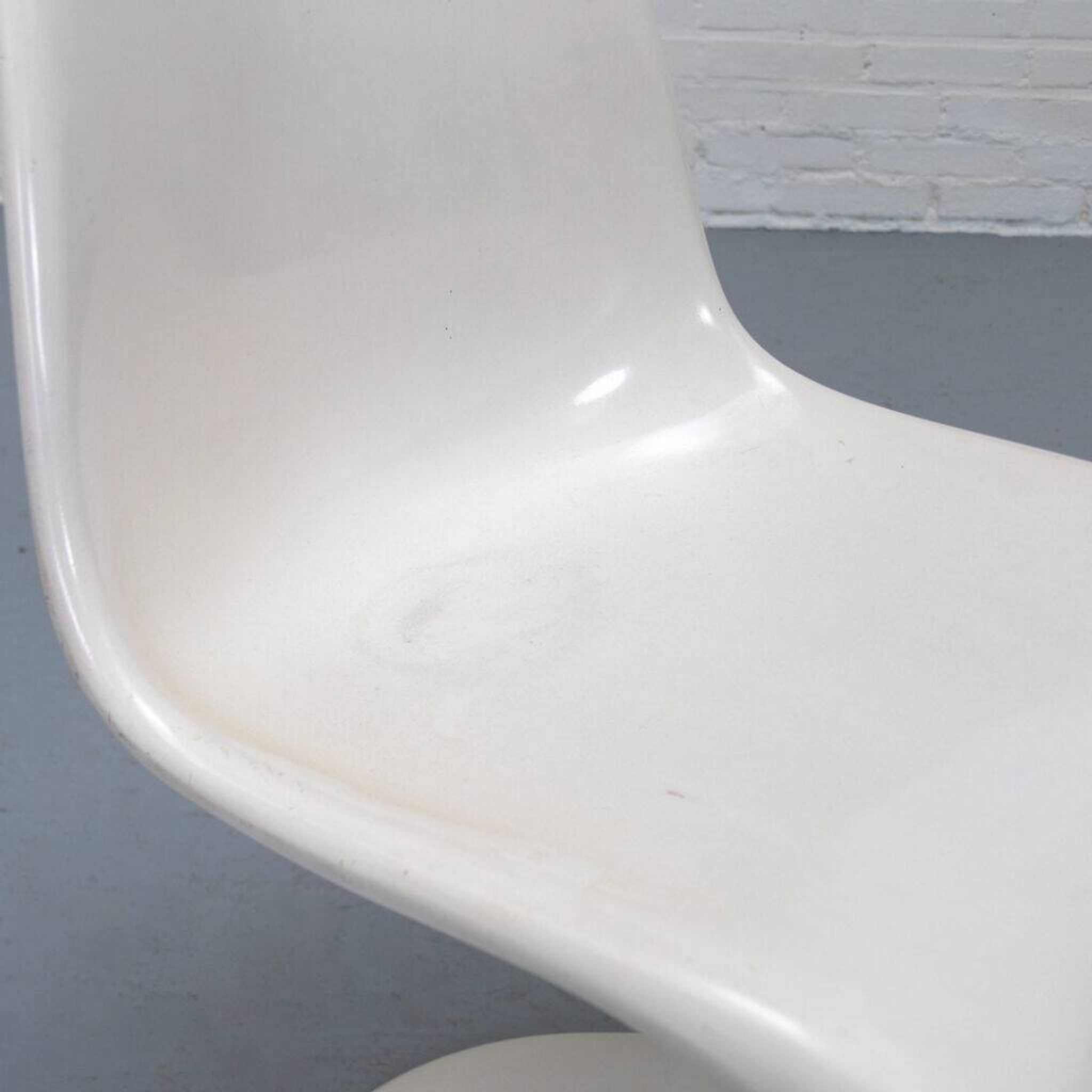 Early Panton Chair by Verner Panton for Herman Miller 1960s