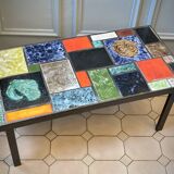 1970s ceramic coffee table