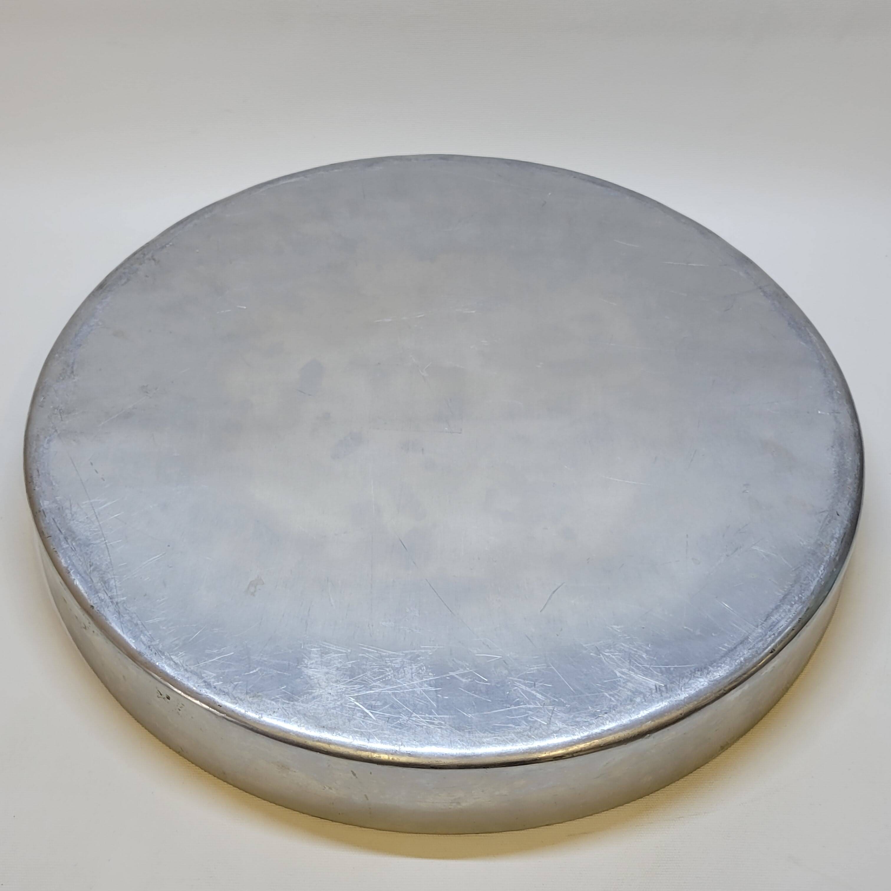 Large Vintage Aluminum Serving Tray