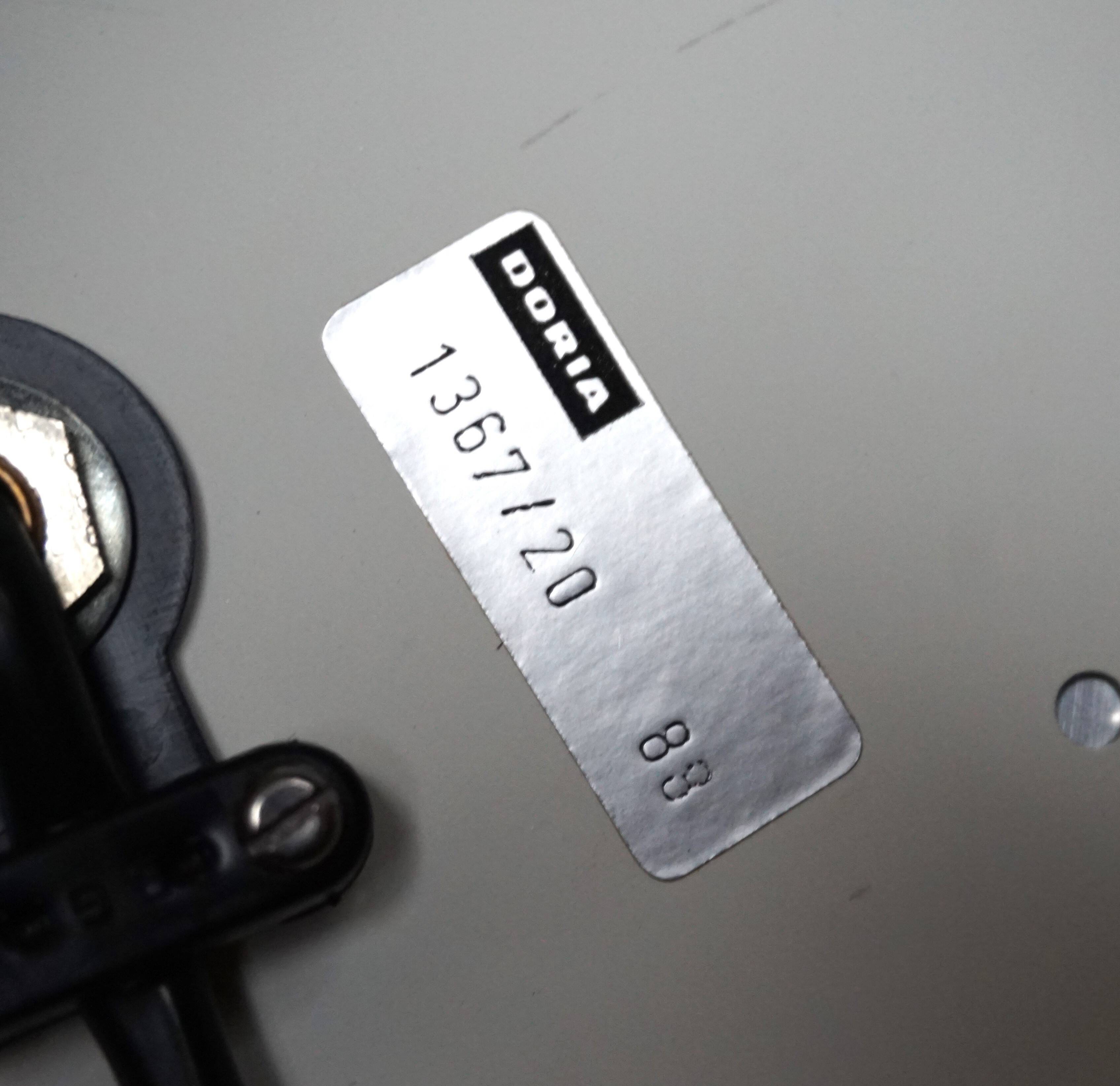 Lampe de table Doria Big Ball Space Age, 1970