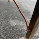 Old folding table