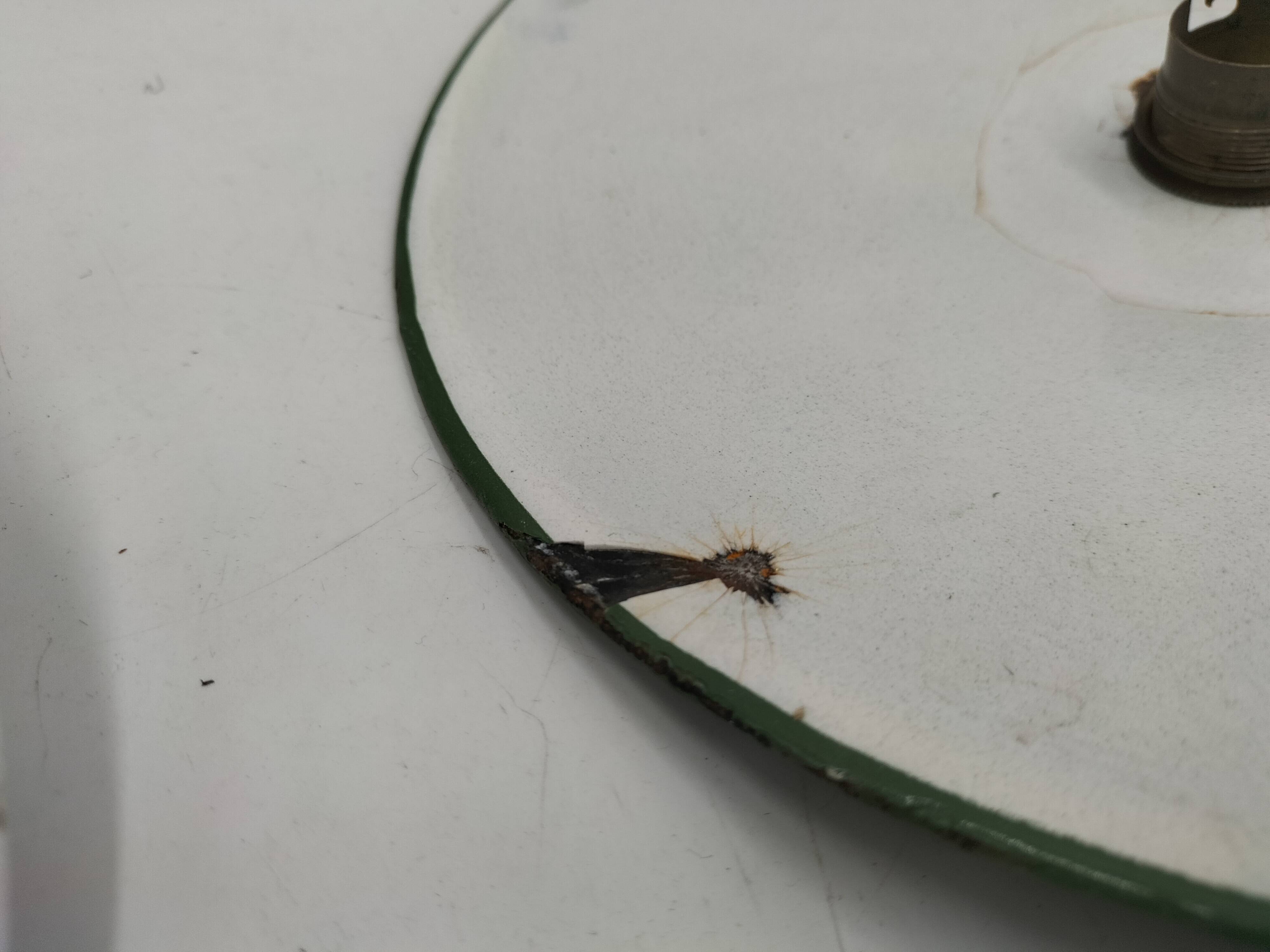 Pair of old pendant lights