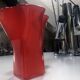 Vintage Handkerchief Vase • Incamiciato • Murano Glass • 1960