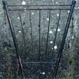 Four faux-wood Formica chairs, 50s/60s