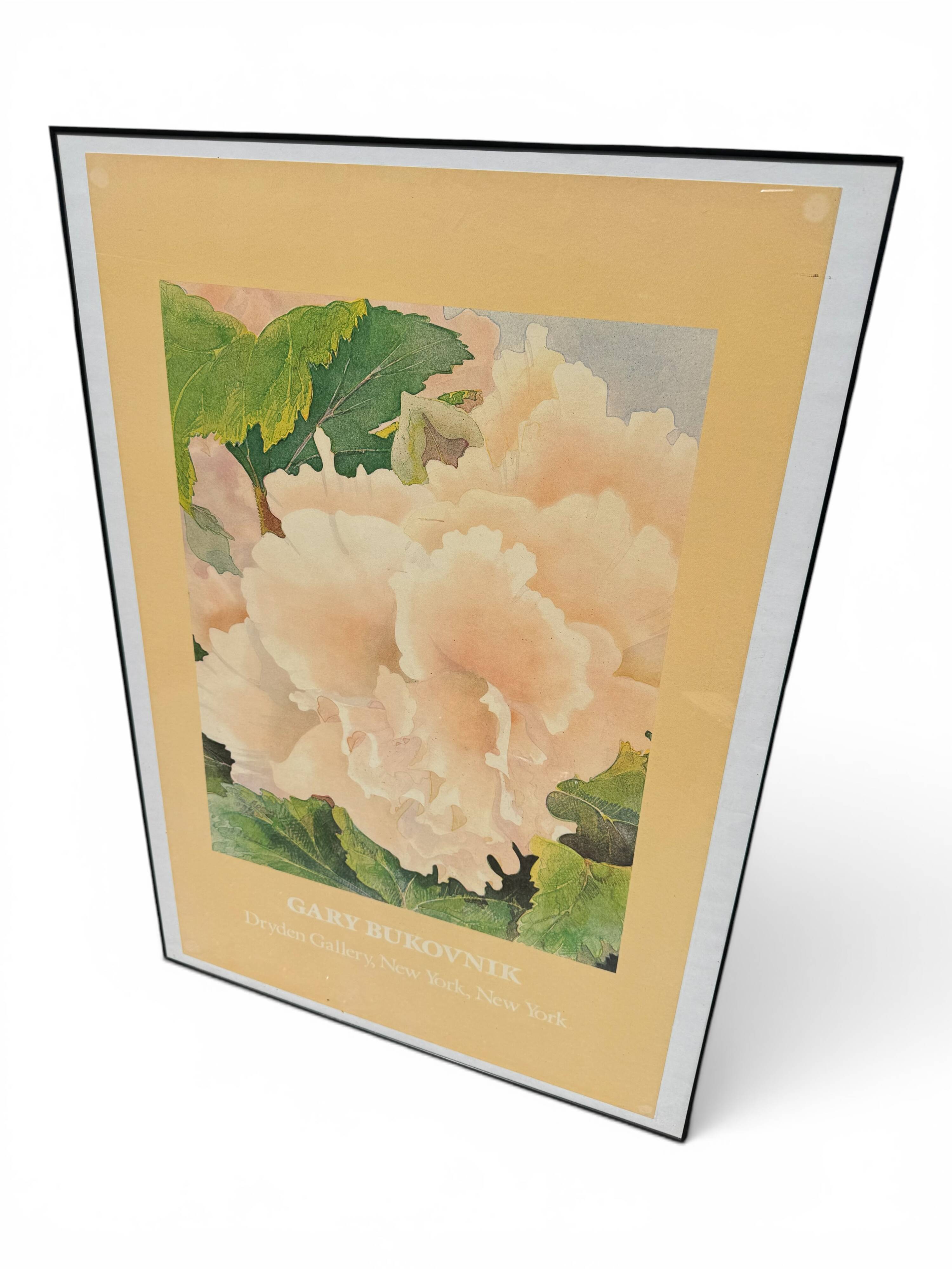 Poster "Begonia" – Bukovnik – Dryden Gallery, New York – 1988