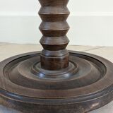 Wooden floor lamp turned 40s