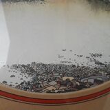 Winter landscape painting