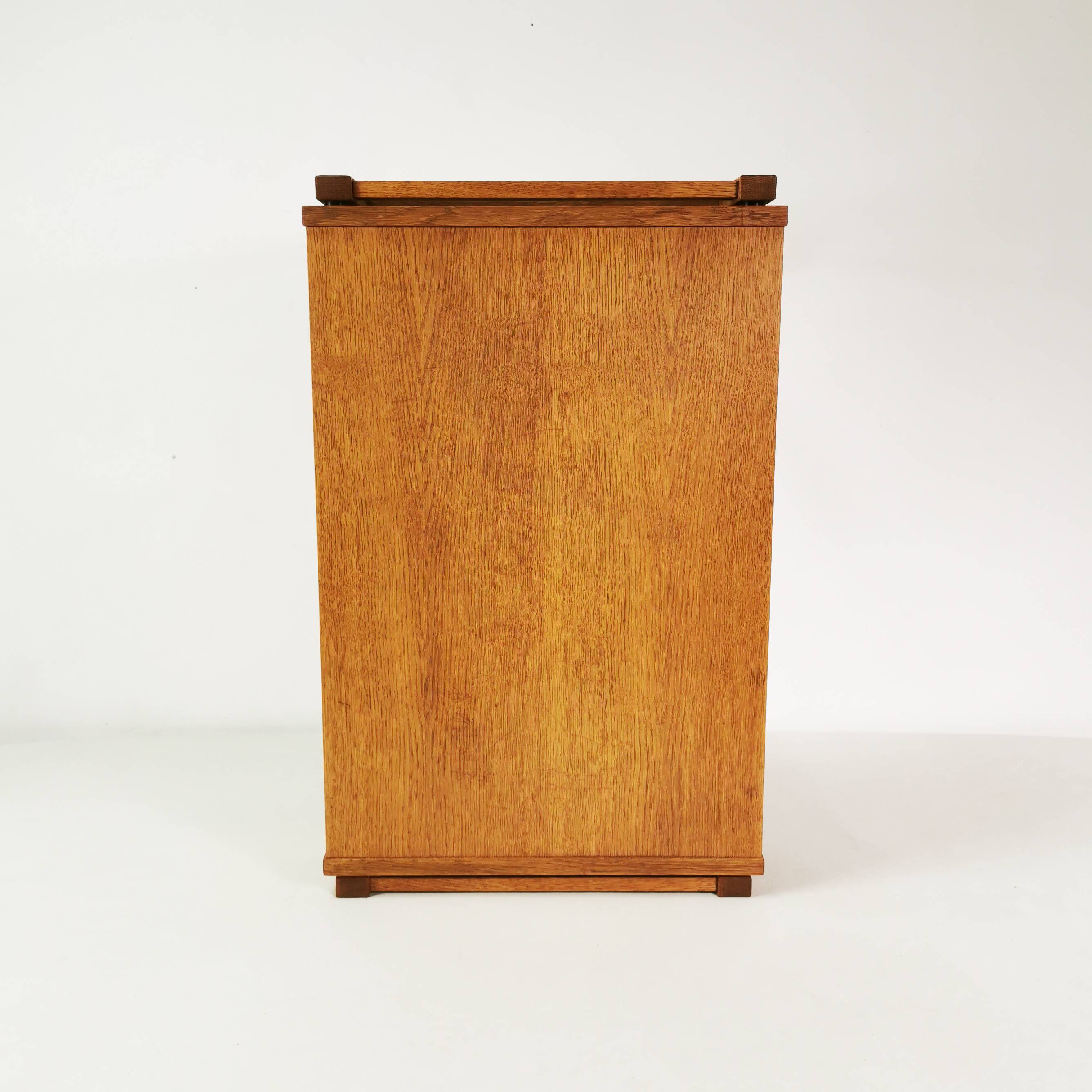 Szafka-stolik mobilny Mid Century, Dania, lata 60.