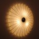 Sculptural cocoon light – mid-century Goldkant wall & ceiling lamp by Friedel Wauer