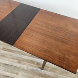 Scandinavian extendable teak table 70s