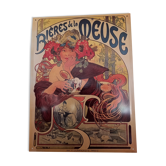 Metal plate "Bières de la Meuse"