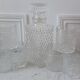 Whisky decanter and its 6 glasses 70s