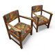 2 x Art Deco arm chairs / very good condition / 1930s