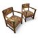 2 x Art Deco arm chairs / very good condition / 1930s