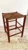 TABOURET Paille VINTAGE