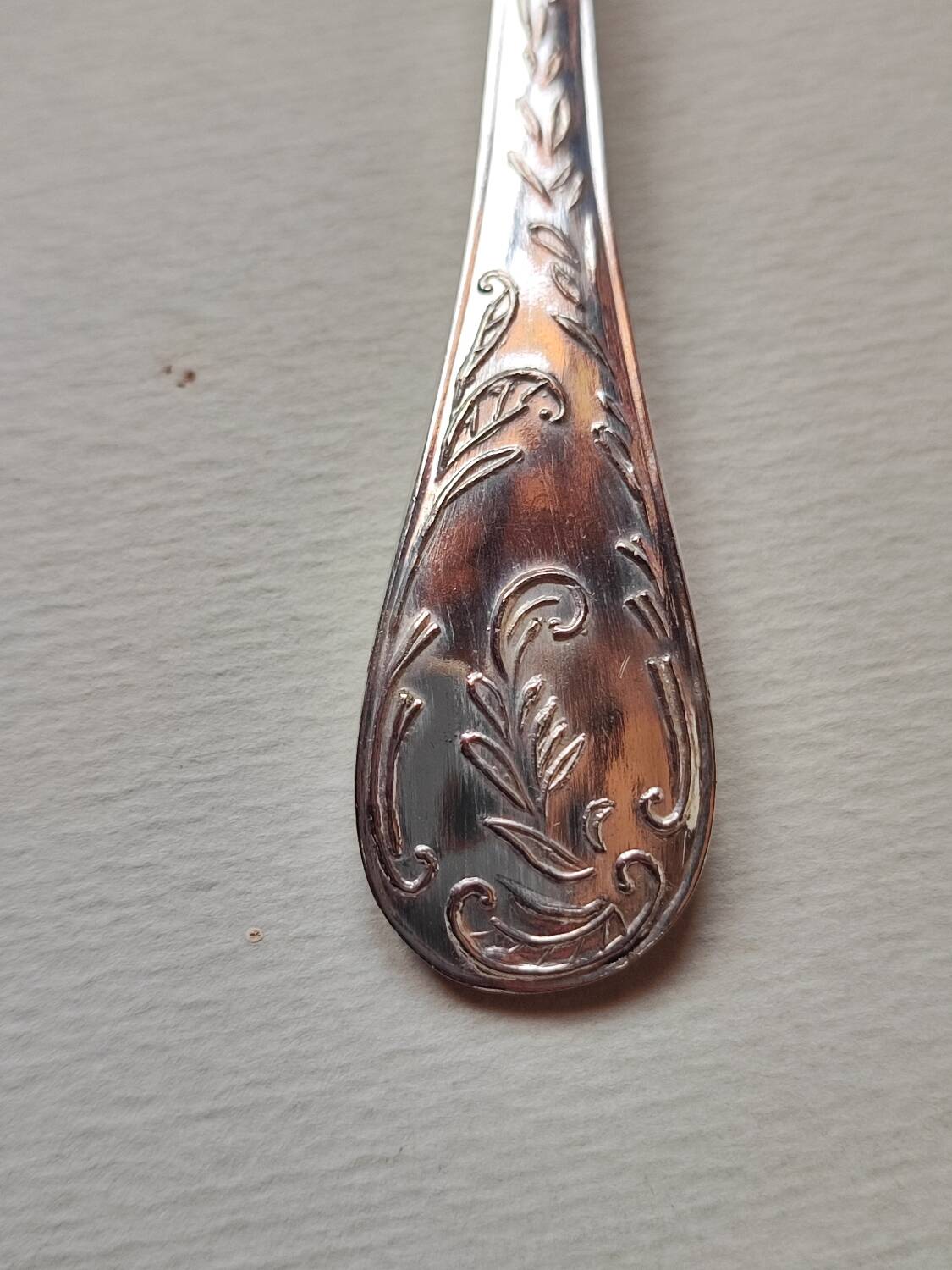 Silver plated teaspoons