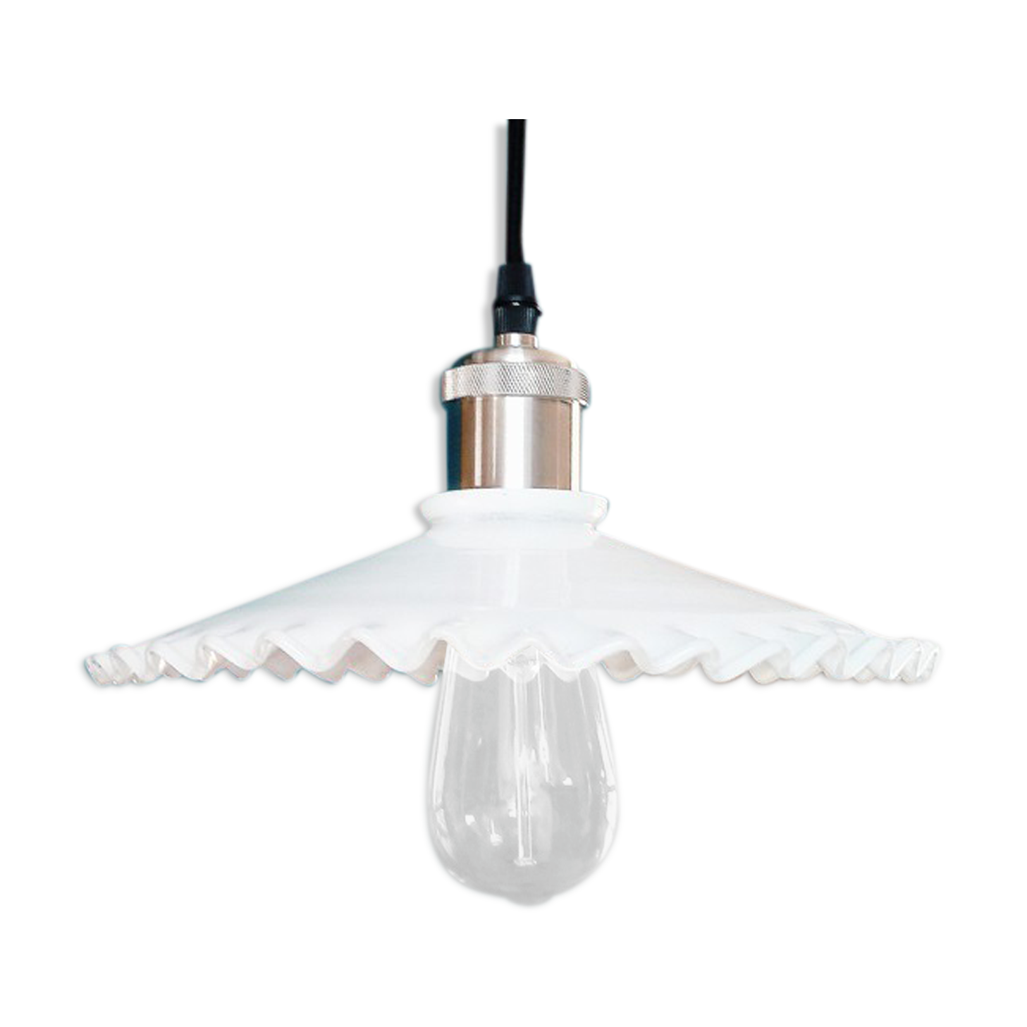 Color suspension of choice white transparent lace lace opaline