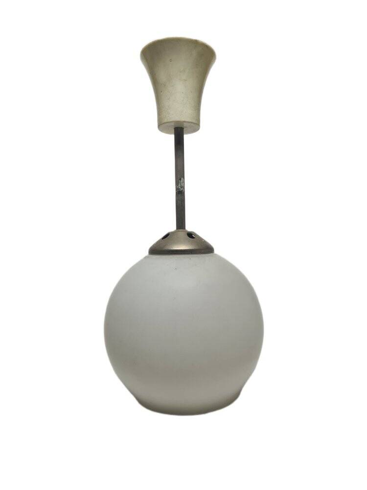 Postmodern communist pendant lamp, Poland, 1970s