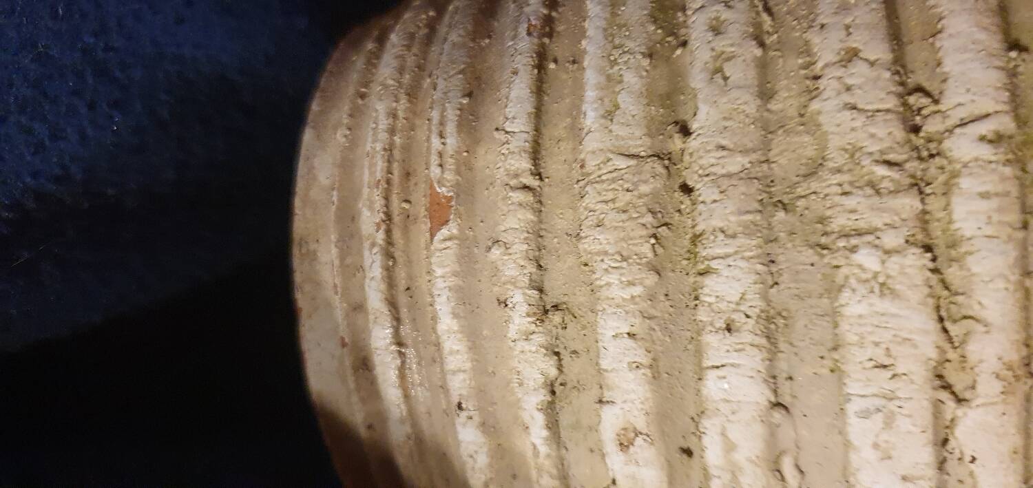 Collector terracotta amphora vase