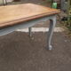 Table basse style Louis XV en merisier