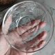 Coupelles anciennes en verre