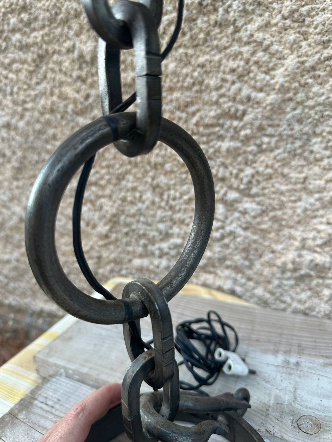 Brutalist lamp