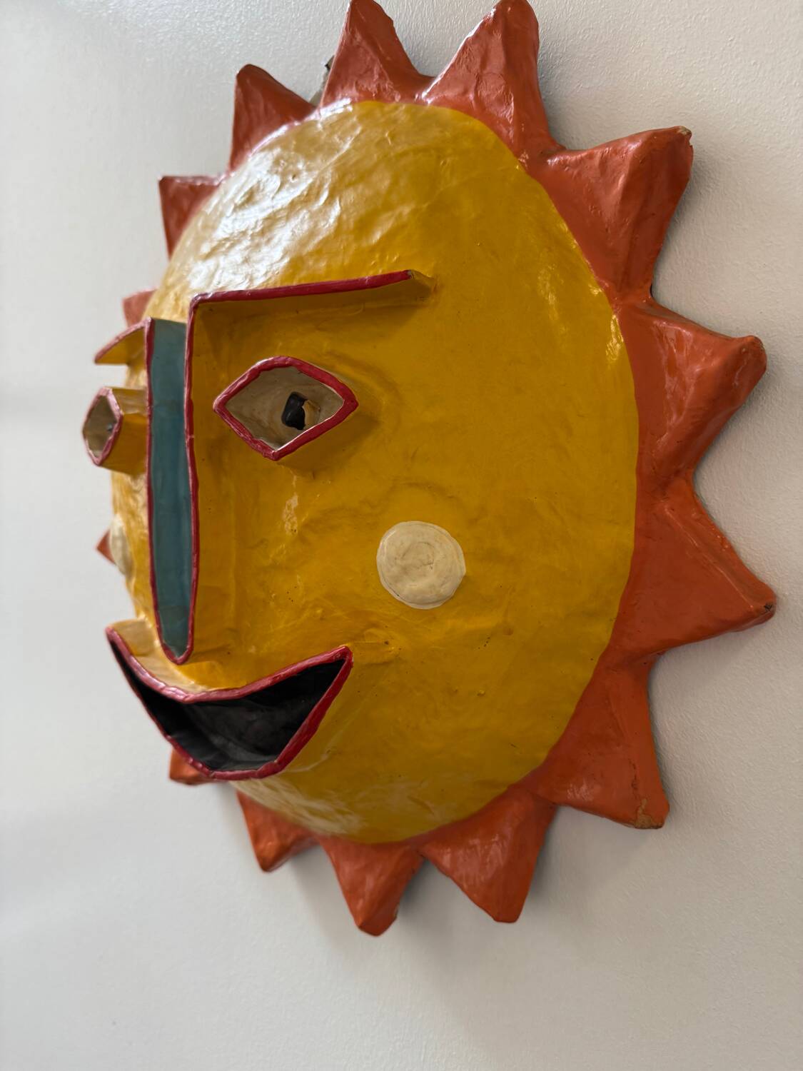 Paper mache sun from the 60s