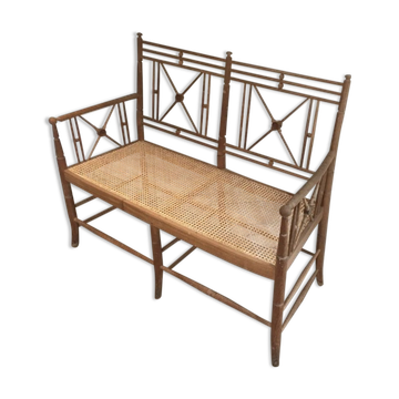 Wooden bench
