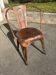 Tolix chair, made of metal