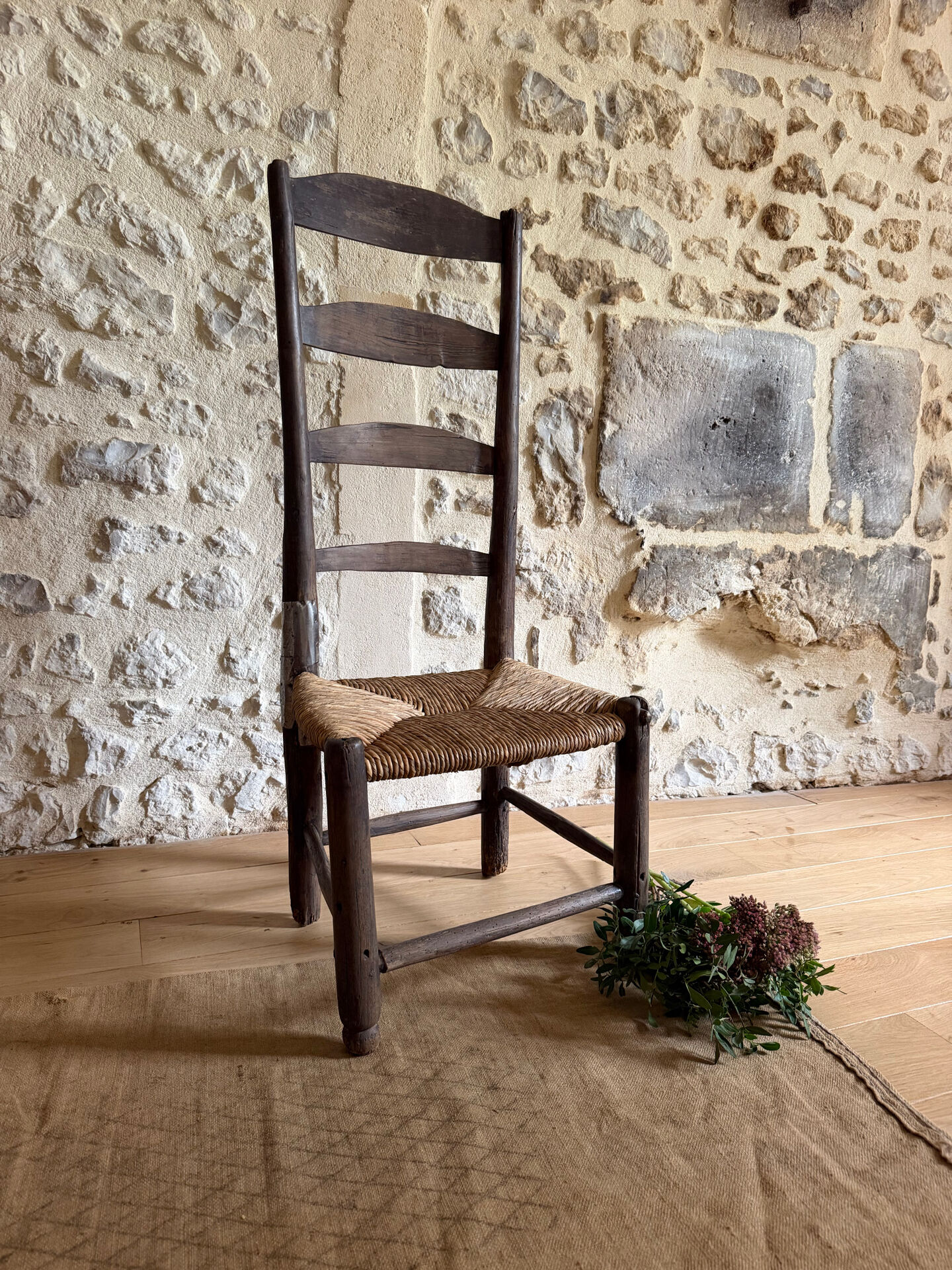 Brutalist popular art chair