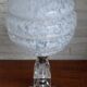 Vintage glass table lamp
