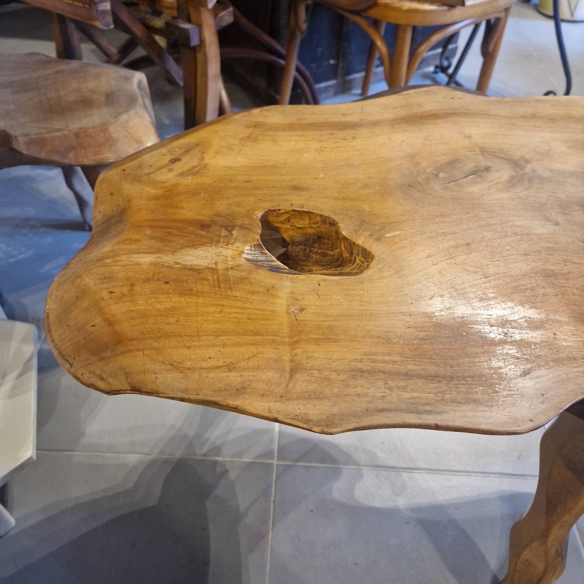 Table basse bois
