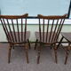 Lot of 4 bistro chairs Baumann - wood