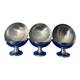 Set of 6 vintage stainless steel ice cream cups